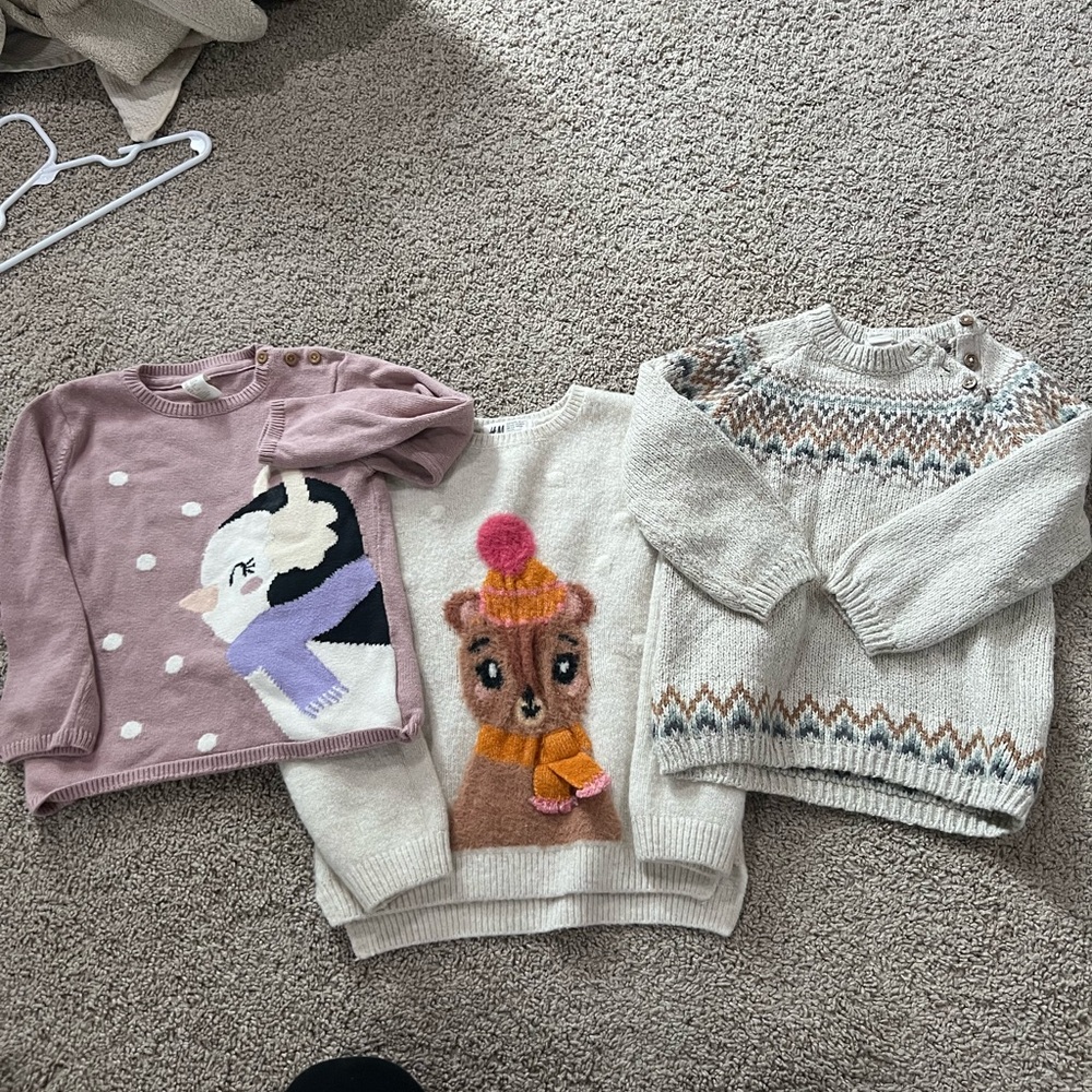 3T H&M Sweater Bundle